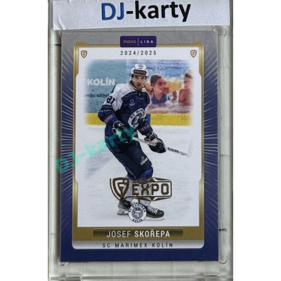 2024/25 Goal Cards Maxa liga 1. série #KOL-12 Josef Skořepa Expo Gold 1of4