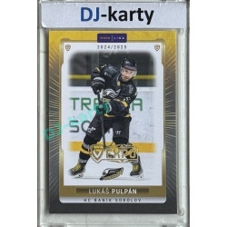 2024/25 Goal Cards Maxa liga 1. série #SOK-09 Lukáš Pulpán Parallel Expo Gold 1of4
