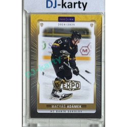 2024/25 Goal Cards Maxa liga 1. série #SOK-17 Matyáš Adámek Parallel Expo Gold 1of4