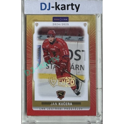 2024/25 Goal Cards Maxa liga 1. série #PRO-17 Jan Kučera Parallel Expo Gold 1of4