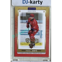 2024/25 Goal Cards Maxa liga 1. série #PRO-13 Pavel Jenyš Parallel Expo Gold 1of4