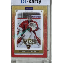 2024/25 Goal Cards Maxa liga 1. série #PRO-02 Marek Štipčák Parallel Expo Gold 1of4