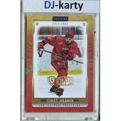 2024/25 Goal Cards Maxa liga 1. série #PRO-16 Tomáš Jiránek Parallel Expo Gold 1of4