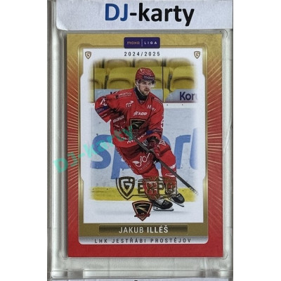 2024/25 Goal Cards Maxa liga 1. série #PRO-12 Jakub Illéš Parallel Expo Gold 1of4