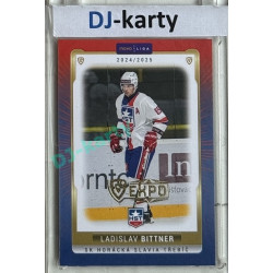 2024/25 Goal Cards Maxa liga 1. série #TRE-15 Ladislav Bittner Parallel Expo Gold 1of4