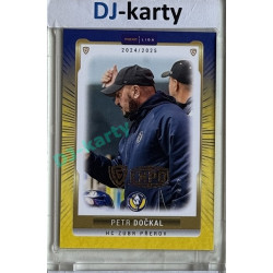 2024/25 Goal Cards Maxa liga 1. série #PRE-25 Petr Dočkal Parallel Expo Gold 1of4