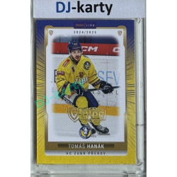 2024/25 Goal Cards Maxa liga 1. série #PRE-06 Tomáš Hanák Parallel Expo Gold 1of4