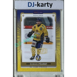 2024/25 Goal Cards Maxa liga 1. série #PRE-21 Roman Pšurný Parallel Expo Gold 1of4