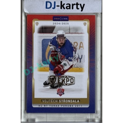 2024/25 Goal Cards Maxa liga 1. série #POR-10 Vojtěch Střondala Parallel Expo Gold 1of4