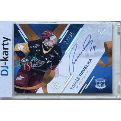 2024/25 Sportzoo O kapku lepší hokej #KNS-TP Tomáš Pavelka Signature xx/35