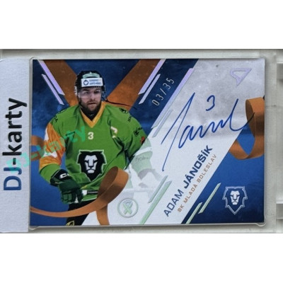 2024/25 Sportzoo O kapku lepší hokej #KNS-AJ Adam Jánošík Signature xx/35