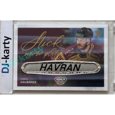 2024/25 Goal Cards Maxa liga 1. série #NP-HAT Stick & Jersey Nameplate 1/1