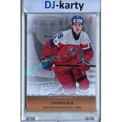 2024/25 LC Repre serie 1 #WJC-14 Ondřej Kos World Junior Championship 2025 Canada Gold