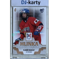 2024/25 LC Repre serie 1 #HGC-06 Vladimír Dravecký Hlinka Gretzky Cup 2024 Gold