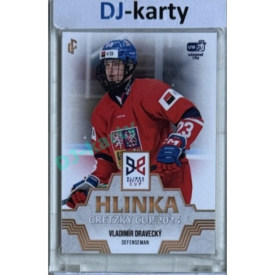 2024/25 LC Repre serie 1 #HGC-06 Vladimír Dravecký Hlinka Gretzky Cup 2024 Gold
