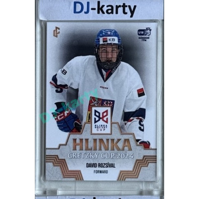 2024/25 LC Repre serie 1 #HGC-09 David Rozsíval Hlinka Gretzky Cup 2024 Gold