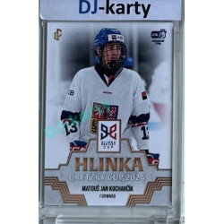 2024/25 LC Repre serie 1 #HGC-11 Matouš Jan Kucharčík Hlinka Gretzky Cup 2024 Gold