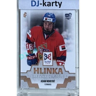 2024/25 LC Repre serie 1 #HGC-13 Adam Novotný Hlinka Gretzky Cup 2024 Gold