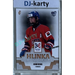 2024/25 LC Repre serie 1 #HGC-14 Adam Benák Hlinka Gretzky Cup 2024 Gold