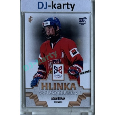 2024/25 LC Repre serie 1 #HGC-14 Adam Benák Hlinka Gretzky Cup 2024 Gold