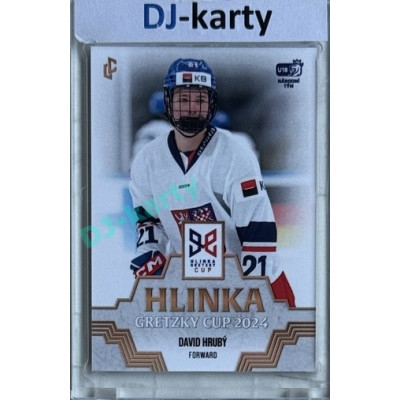 2024/25 LC Repre serie 1 #HGC-15 David Hrubý Hlinka Gretzky Cup 2024 Gold