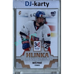 2024/25 LC Repre serie 1 #HGC-17 Matěj Pekař Hlinka Gretzky Cup 2024 Gold