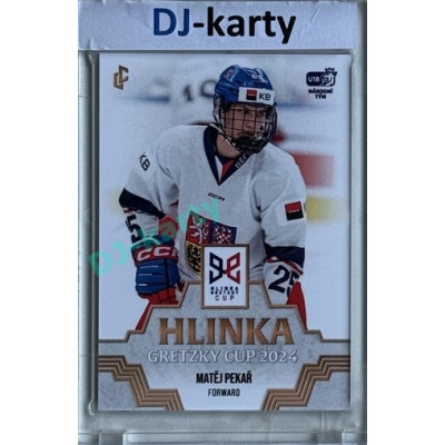 2024/25 LC Repre serie 1 #HGC-17 Matěj Pekař Hlinka Gretzky Cup 2024 Gold