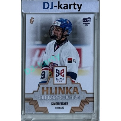 2024/25 LC Repre serie 1 #HGC-20 Šimon Fasner Hlinka Gretzky Cup 2024 Gold