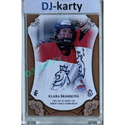 2024/25 LC Repre serie 1 #WU18-01 Klára Šrámková U18 Women´s World Championship 2025 Gold