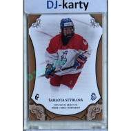 2024/25 LC Repre serie 1 #WU18-02 Šarlota Stýblová U18 Women´s World Championship 2025 Gold