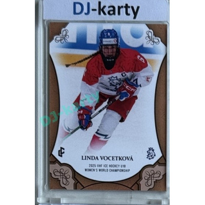 2024/25 LC Repre serie 1 #WU18-10 Linda Vocetková U18 Women´s World Championship 2025 Gold