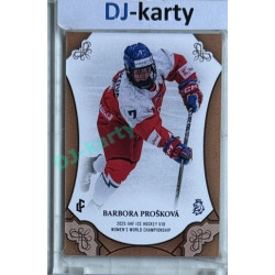 2024/25 LC Repre serie 1 #WU18-11 Barbora Prošková U18 Women´s World Championship 2025 Gold