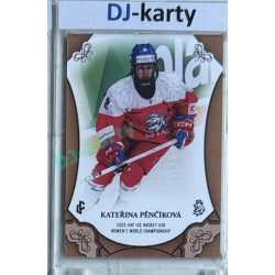 2024/25 LC Repre serie 1 #WU18-12 Kateřina Pěnčíková U18 Women´s World Championship 2025 Gold