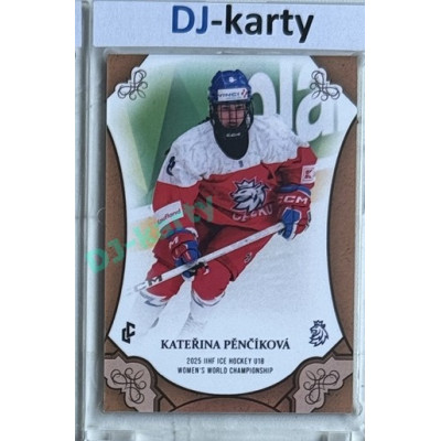 2024/25 LC Repre serie 1 #WU18-12 Kateřina Pěnčíková U18 Women´s World Championship 2025 Gold