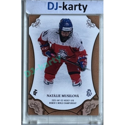 2024/25 LC Repre serie 1 #WU18-14 Natálie Musilová U18 Women´s World Championship 2025 Gold