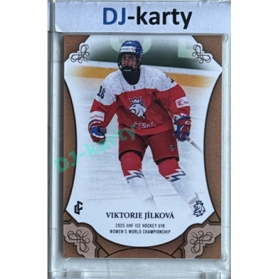 2024/25 LC Repre serie 1 #WU18-15 Viktorie Jílková U18 Women´s World Championship 2025 Gold