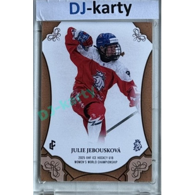 2024/25 LC Repre serie 1 #WU18-17 Julie Jebousková U18 Women´s World Championship 2025 Gold