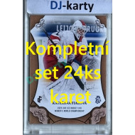 2024/25 LC Repre serie 1 kompletní set U18 Women´s World Championship 2025 Gold set 24ks karet