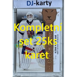 2024/25 LC Repre serie 1 kompletní set Women´s Euro Hockey Tour Sweden 2024 Gold set 25ks karet