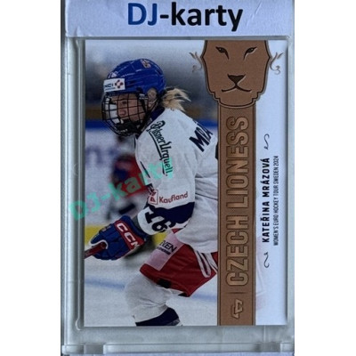 2024/25 LC Repre serie 1 #WEHT-16 Kateřina Mrázová Women´s Euro Hockey Tour Sweden 2024 Gold