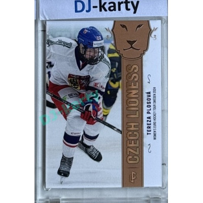 2024/25 LC Repre serie 1 #WEHT-20 Tereza Plosová Women´s Euro Hockey Tour Sweden 2024 Gold