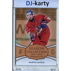 2024/25 LC Repre serie 1 #KC-02 Martin Jandus Season Collection Karjala Cup 2024 Gold