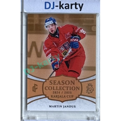 2024/25 LC Repre serie 1 #KC-02 Martin Jandus Season Collection Karjala Cup 2024 Gold