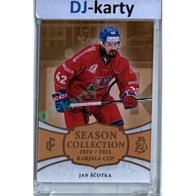 2024/25 LC Repre serie 1 #KC-03 Jan Ščotka Season Collection Karjala Cup 2024 Gold