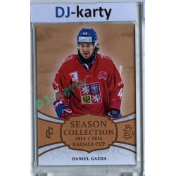 2024/25 LC Repre serie 1 #KC-06 Daniel Gazda Season Collection Karjala Cup 2024 Gold