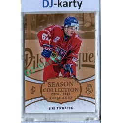 2024/25 LC Repre serie 1 #KC-08 Jiří Ticháček Season Collection Karjala Cup 2024 Gold