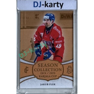 2024/25 LC Repre serie 1 #KC-12 Jakub Flek Season Collection Karjala Cup 2024 Gold