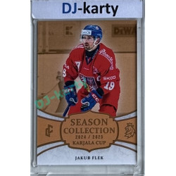 2024/25 LC Repre serie 1 #KC-12 Jakub Flek Season Collection Karjala Cup 2024 Gold