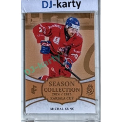 2024/25 LC Repre serie 1 #KC-13 Michal Kunc Season Collection Karjala Cup 2024 Gold