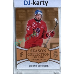 2024/25 LC Repre serie 1 #KC-14 Jáchym Kondelík Season Collection Karjala Cup 2024 Gold